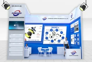 TOPMAG Booth Display at the 138th Canton Fair