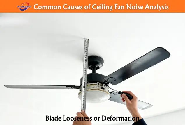 Loose fan mounting screws