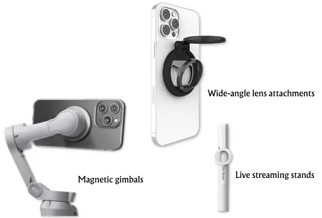 Magnetic gimbals