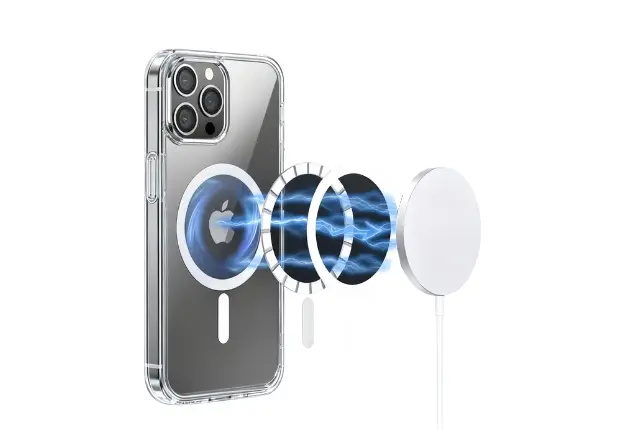 Electromagnetic induction principle of Magsafe magnets