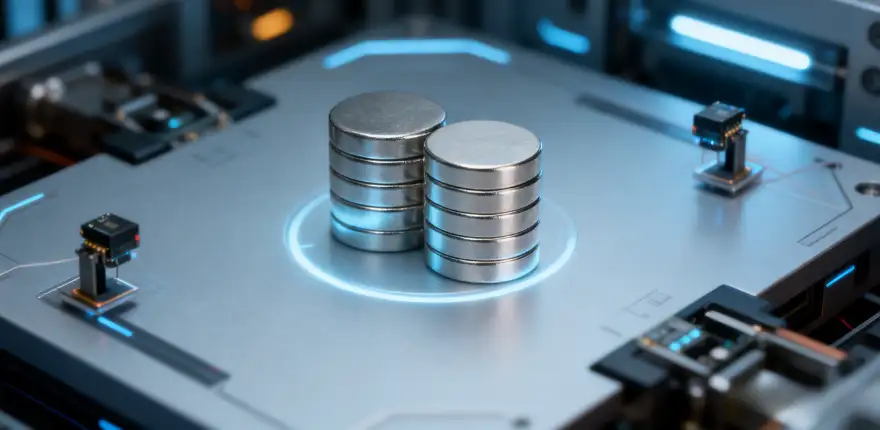 Round rare earth magnets