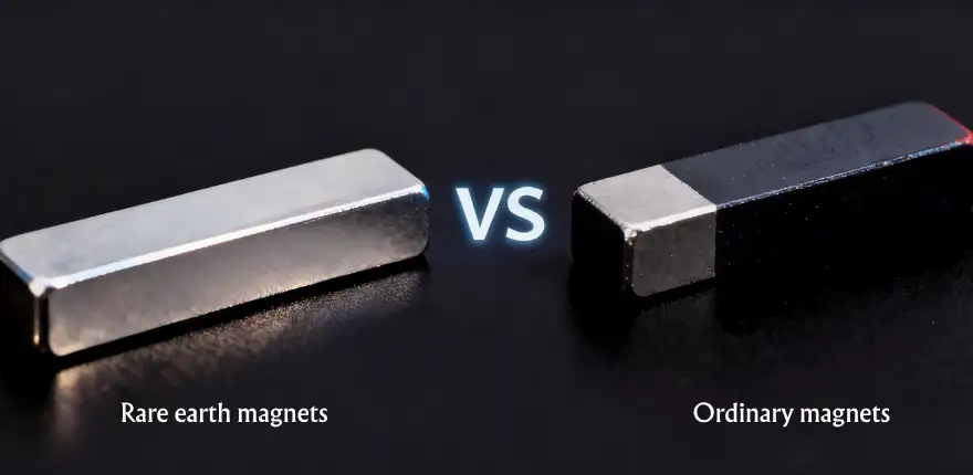 Rare earth magnets vs regular magnets