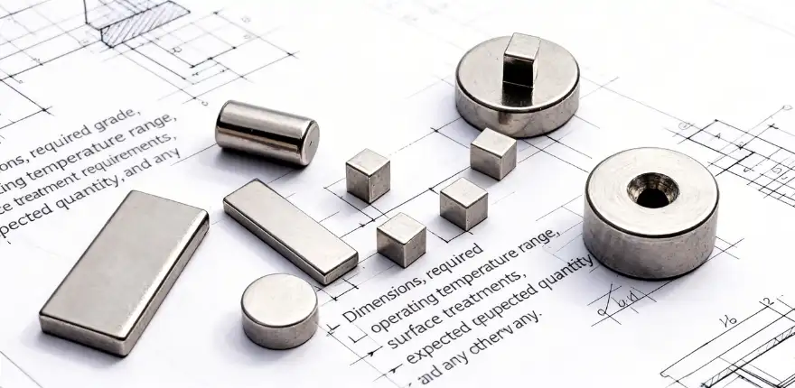 Neodymium Magnet Drawings