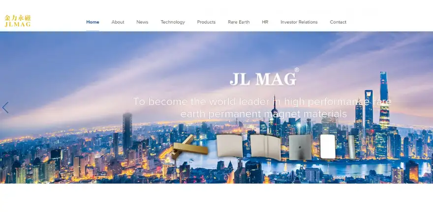 JL MAG Rare-Earth Co., Ltd