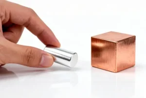 Copper is not magnetic