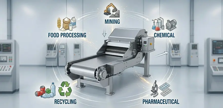 Applications of Magnetic Separator Magnets