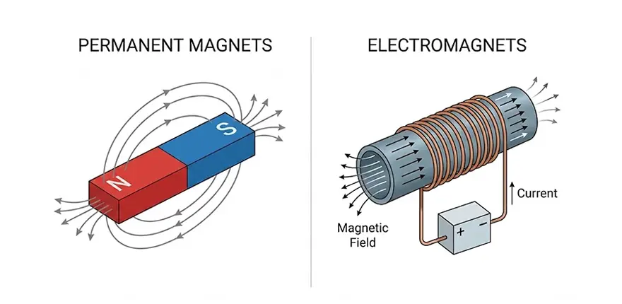 Types of Magnets Used in Magnetic Separators