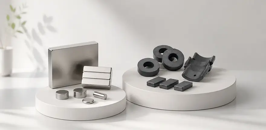 Rare Earth Magnets vs Ferrite Magnets