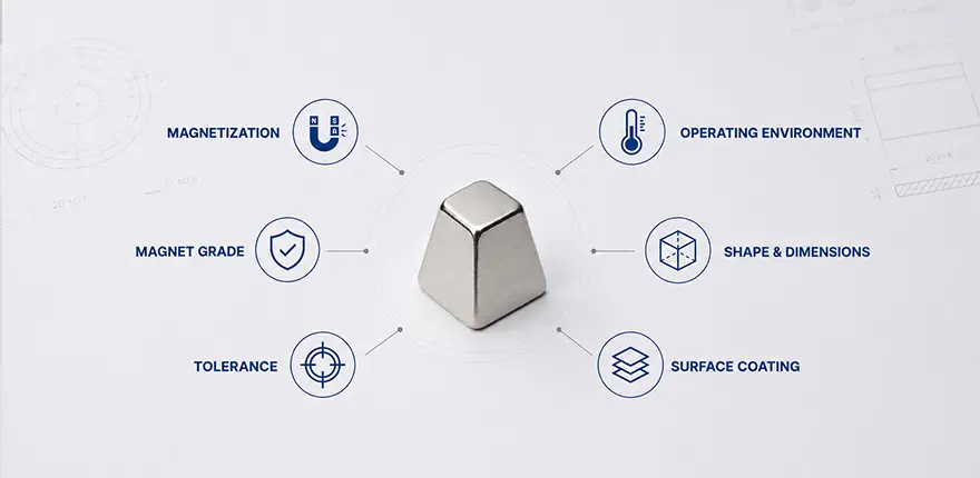 Customizing Neodymium Magnets process
