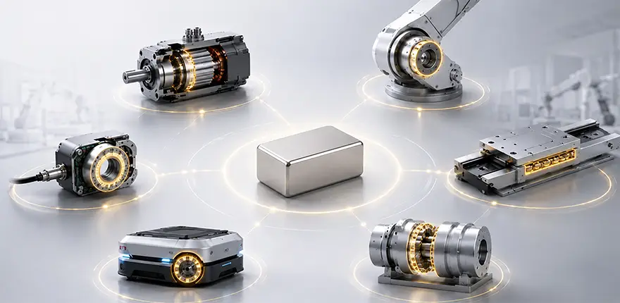 Applications of Neodymium Magnets in Industrial Automation