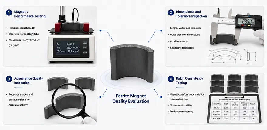How to Evaluate Ferrite Magnet Quality