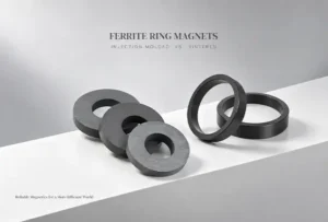 Injection Molded Ferrite Ring Magnets vs. Sintered Ferrite Ring Magnets